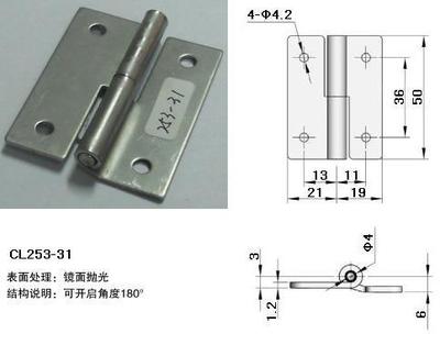 解析高性能工業(yè)鉸鏈CL253-31 價(jià)格、特點(diǎn)與應(yīng)用全景